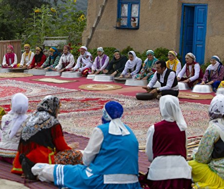 لگن نوازی زنان در مازندران