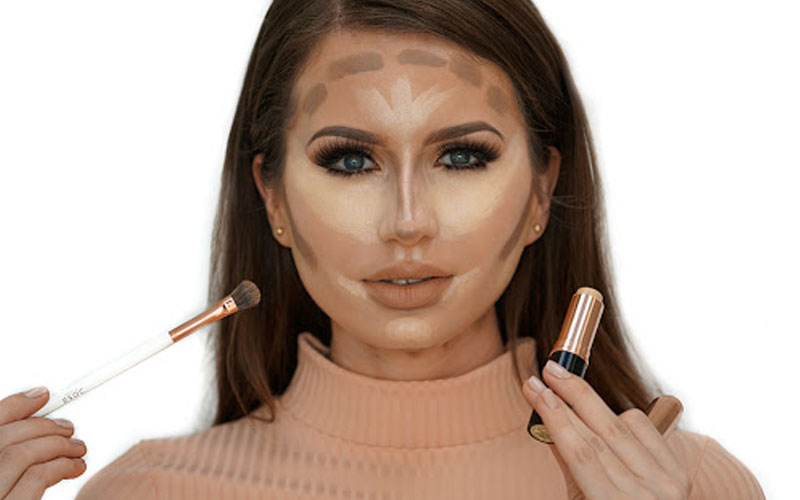کوچک کردن بینی با آرایش