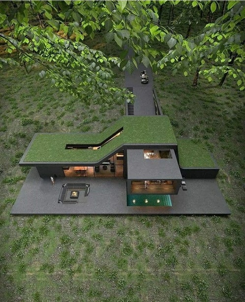 خانه ای زیبا در طبیعت