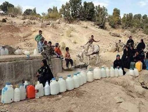 کاهش سهم روزانه مصرف آب ایرانی‌ها